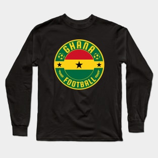 Ghana Football Lover Long Sleeve T-Shirt